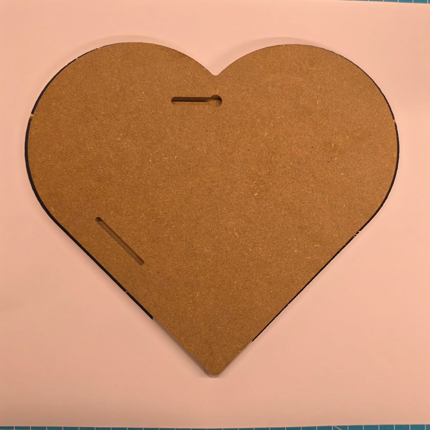 Large MDF Heart Template PSD & PNG
